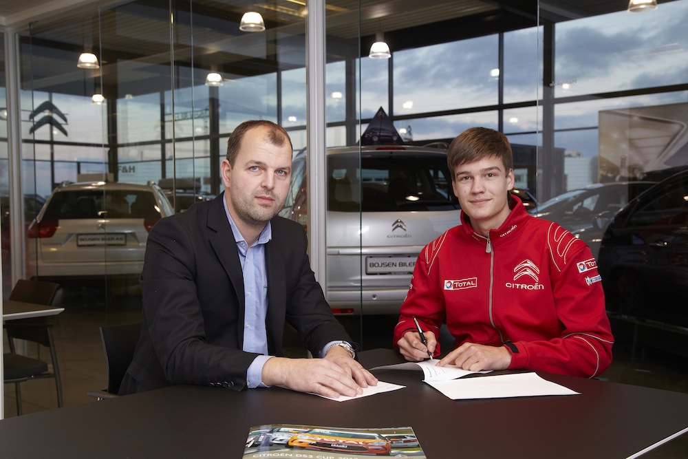 Jacob Kallestrup og Bojsen Biler A/S har indgået en 2-årig sponsoraftale
(Foto: Jacob K Racing)